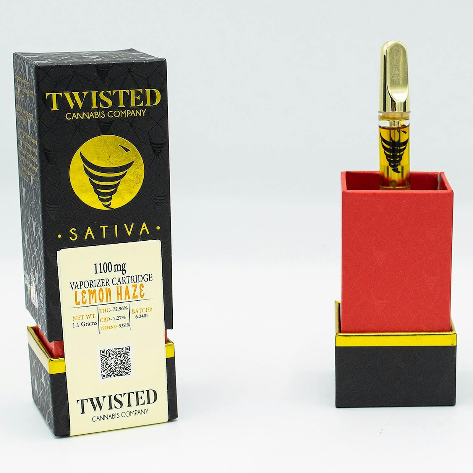 1100mg Full Spectrum Cartridge Lemon Haze